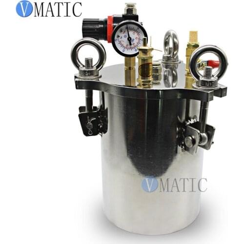 Free Shipping Stainless Steel 1 L Glue Pressure Tank