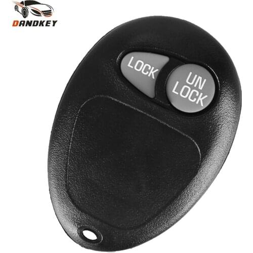 Dandkey 2 Buttons Replacement Remote Car Key Shell Case Fob For Buick Pontiac Montana Chevy Venture Olds Silhouette