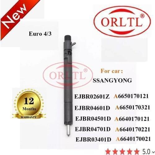 ORLTL Injector Nozzle EJBR03401D EJBR03301D EJBR02601Z EJBR04601D EJBR04501D EJBR04701D for Deiphi SSANGYONG Euro 3 Euro 4