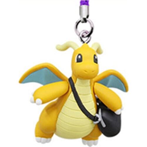 TAKARA TOMY Genuine Pokemon Gashapon Toys Mew Mewtwo Charizard Togepi Eevee Bewear Cute Action Figure and Phone Charms