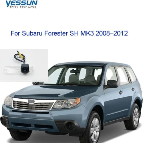 Fisheye Rear View Camera For Subaru Forester SG SH 2008 2009 2010 2011 2012 HD CCD Backup AHD 720 Camera /license plate camera
