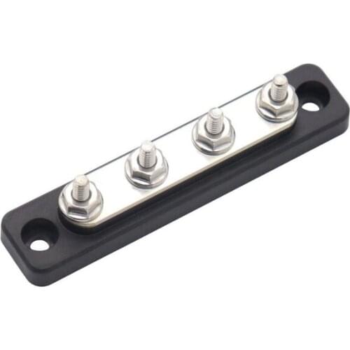 48V 100A Bus Bar Ground Distribution Block Kit Universal Car Boat Truck Marine touring vehicle Power Distribution Terminal Block
