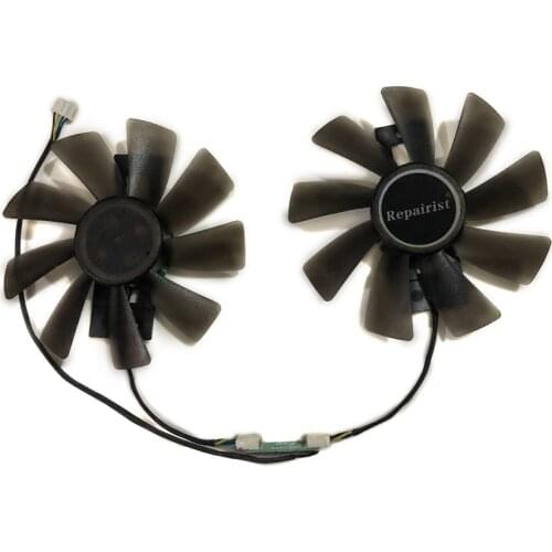 100MM GAA8S2U GPU Cooler For kuroutoshikou GEFORCE GTX980Ti DURAPRO-GTX980Ti-6GB Gainward GTX 970 GAMESOUL Cards Cooling