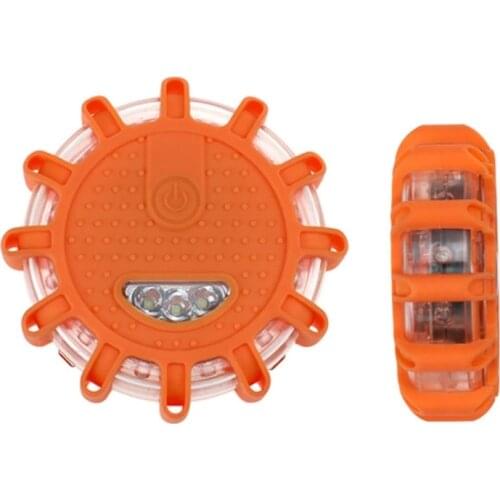 Magnetic Emergency Roadside Safety Lights Ip44 Road Flares Road Flares Rescue Light Led Strobe Warning Light Car Beacon Lamps