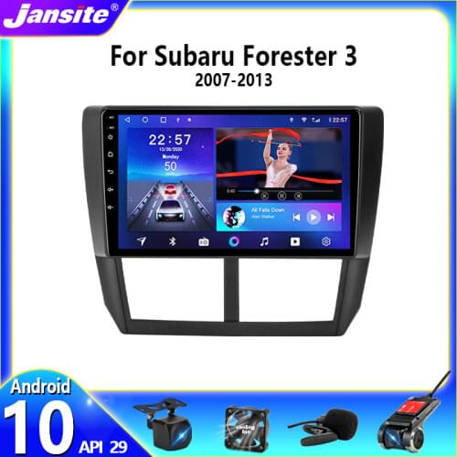 JMCQ Android 9.0 Car Radio For Subaru Forester 3 SH 2007-2013 Multimedia Player GPS Navigaion 2 Din 2G+32G DSP RDS Split Screen