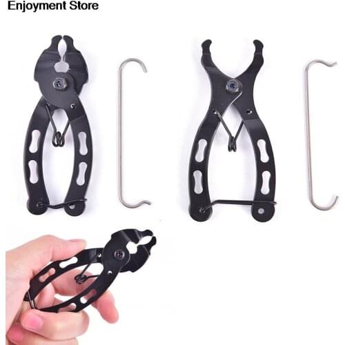 Mini Bicycle Chain Link Tool Magic Buckle Pliers Open Close Mountain Bike Quick Removal Install Plier Chain Clamp Repair Tools