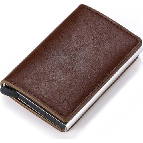 Fashion Business Wallet Men Magic Tri-fold PU Leather Mini Wallet Coin Purse Mens Ultra-thin Wallet Pocket Wallets for Men