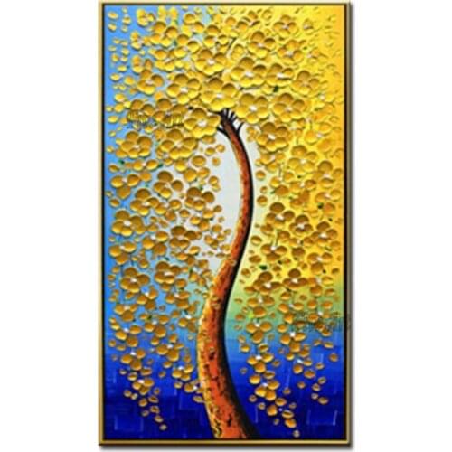 Unframed Heavy Textured Palette Knife 3D Flower Oil Painting Hot Selling Cheap Wall Decor Canvas Floral Art For Living Room