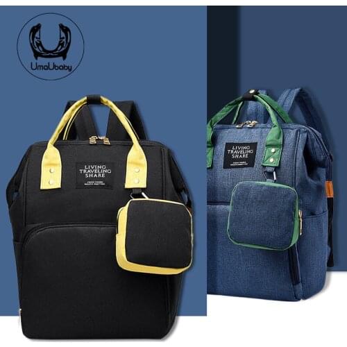 Diaper Mommy Bag Backpack for Mom Travel Waterproof Large Capacity Stroller Bag Maternity Bag Nappy Changing Baby Nipple Bag