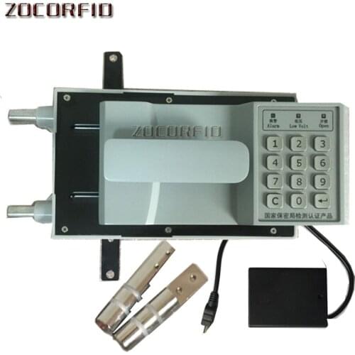 Safurance Luxury Digital Depository Drop Cash Safe Box Jewelry Home Hotel Lock Keypad Black Safety Security Box