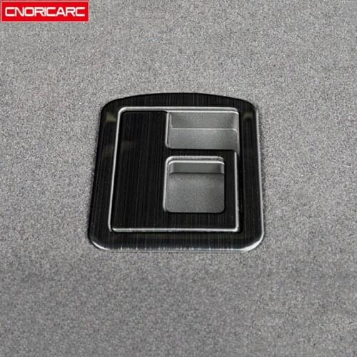 Car Styling Trunk Handle Frame Decoration Cover Trim For Audi A3 8V A6 C7 Sedan 2012-2019 Stainless Steel Interior Accessories