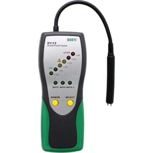 DY23Automotive Brake Fluid Tester Auto Digital Brake FluidCheck Car Oil Quality LED Indicator Display Duoyi