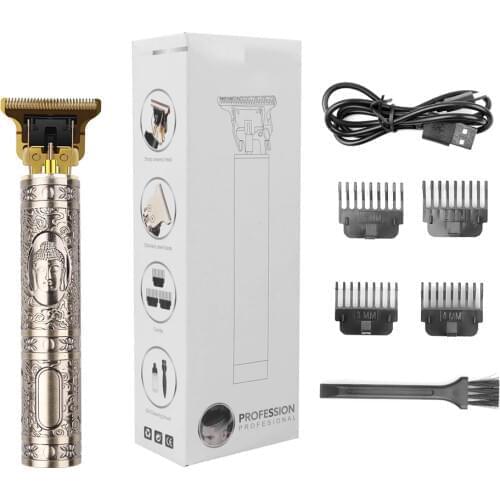 USB Hair Clipper Barber Electric Hair Trimmer Styling Kit Men Cordless Hair Cutting Machine Professional Beard Shaving Razor
