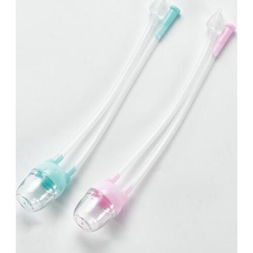 Baby Nose Cleaner Snot Nasal Suction Device Newborn Aspirator Safe Nursing Care Soft Silicone Vacuum Safety Sucker Newborn Clean
