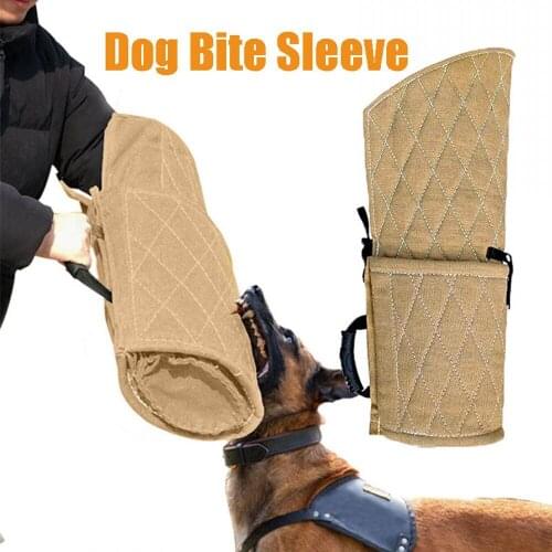 Thicken Dog Bite Sleeve Protective Arm Sleeve For Large Dogs Jute Working Fiber Dog Bite Training Tool Durable Pet Chewing Toy