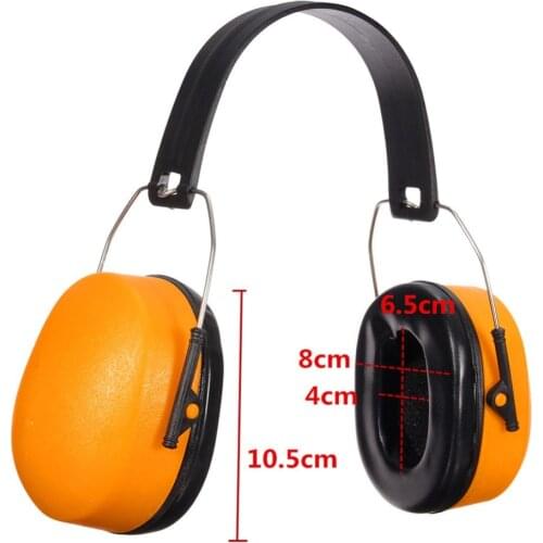 Yellow Durable Muff Electronic Shooting Soundproofing Ear Protector Hearing
