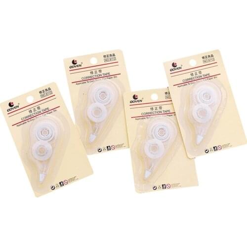 1Pcs Cute Correction Tape Mini Roller White Out Eraser School Office Stationery Back To School Supplies