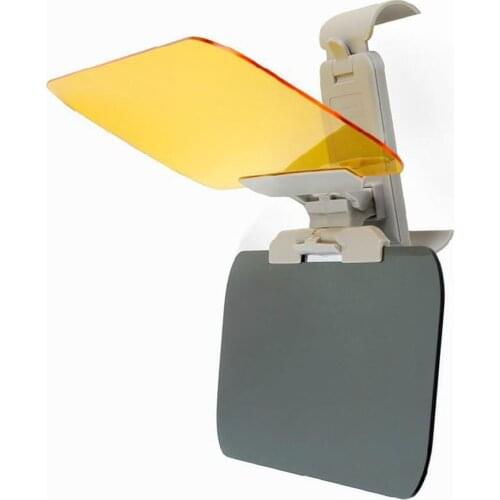 2 in 1 Dazzling Goggle Day Night Vision Car Driving Mirror Clear View Sun Visor UV Block Anti-Dazzle Sunshade Driver Sun Glasses