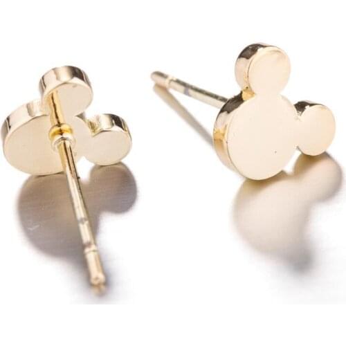 2019 Nieuwe Cartoon Mickey Stud Oorbellen voor Vrouwen Meisjes Kid Verjaardagscadeau Sieraden kinderen Kerstcadeau