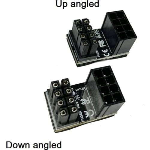 ATX 8-pin male-to-female power adapter for desktop graphics cars, motherboard motherboard connector sockets