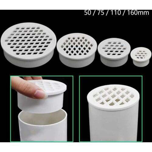 Round floor drain balcony roof Deodorant anti-blocking Insertion sewer pipe cover plug 50/75/110mm pipe engineering fittings