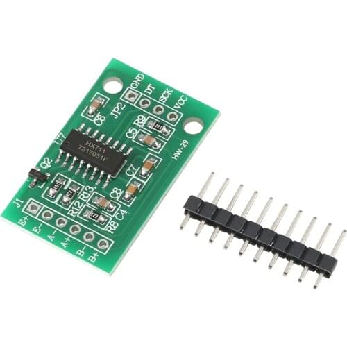 5PCS HX711 Weighing Sensor Module Dual-Channel 24 Bit Precision A/D Module Pressure Sensor Weighing Sensor Board for Scale