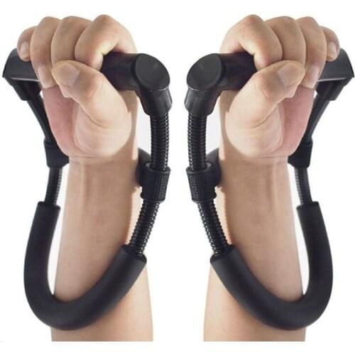 HOT!Muscular Strengthen Force Fitness Equipment Grip Power Wrist Forearm Hand Grip Exerciser Strength Training Device Fitness