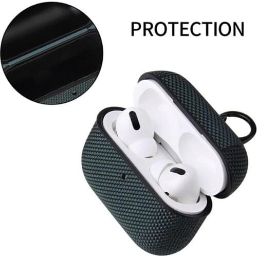 For Airpods Pro 3/2/1 Case Nylon Shockproof Protective Earphones Cover Case Earphone Accessories Earphone Protective Sleeve