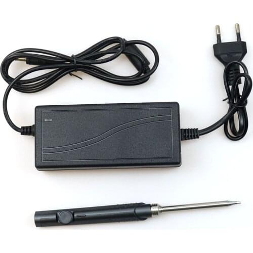 Mini Portable TSH72 65W Electric Soldering station Iron NO-slip handle Design adjustable temp 220-400 degrees with Accessories