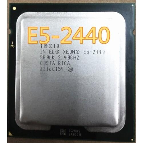 Intel Xeon CPU E5 2440 E5-2440 SR0LK cpu 2.4GHz 6-Core 15M LGA 1356 E5-2440 processor 2440