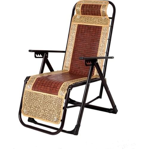 Recliner folding lunch break back nap lazy home balcony leisure portable office back chair