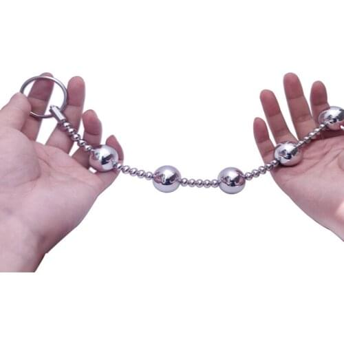 Stainless Steel Butt Plug Beads Sex Toys For Women Men Prostate Massage Metal Vagina G-Spot Stimulator Analplug Anus Masturbator