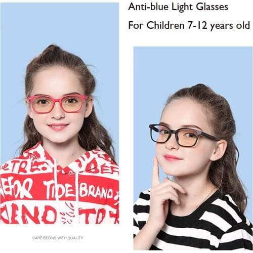 Anti Blue light Student Reading Glasses for child boy girl computer gaming glasses Myopia Blue Light Blocking Lense glasses