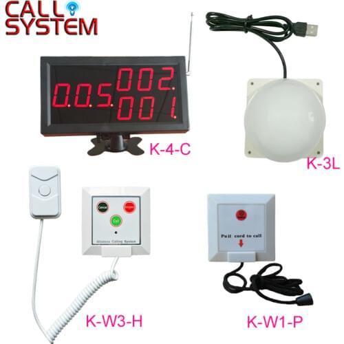 Wireless nurse call light system Emergency call system for Clinic elderly home