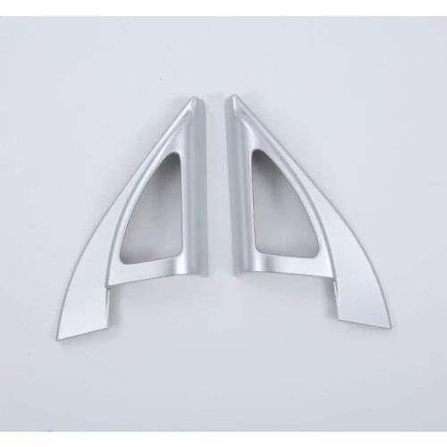 For Sportage R 2018 Car Inner Front Pillar Air Vent Outlet Frame Cover Trim Sticker Interior Accessory