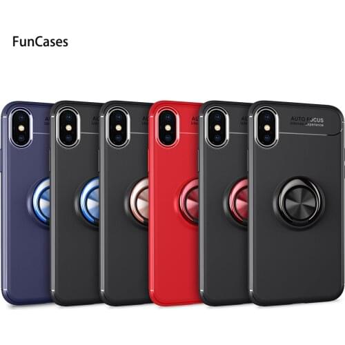 Holder Cases For para iPhone X Smooth Texture Soft TPU Protector Fitted Case sFor Cove Apple iPhone estuche XS XR Max X Telefon