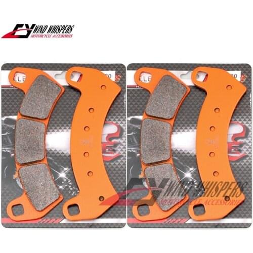 Copper fiber Motorcycle Brake Pads For PIAGGIO MP3 Touring Yourban Sport LT RL 300 400 500 ie Parking brake