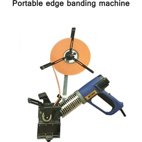 Portable Manual Woodworking Curve Straight Line Edge Banding Machine Household Decoration With Glue Edge Banding Tool 220V