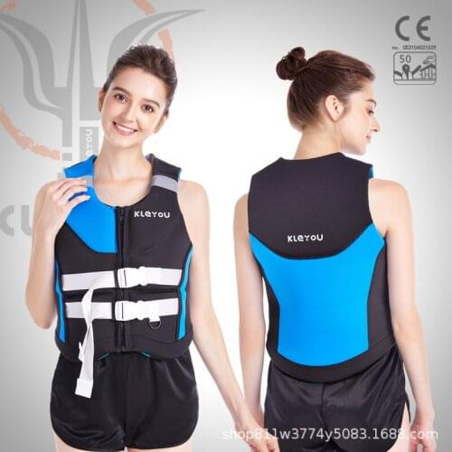 Life Saving Vest Surfing Life Jacket Drifting Motorboat Buoyancy Life Jacket Swimming Floating Clothing Neoprene Water Sports