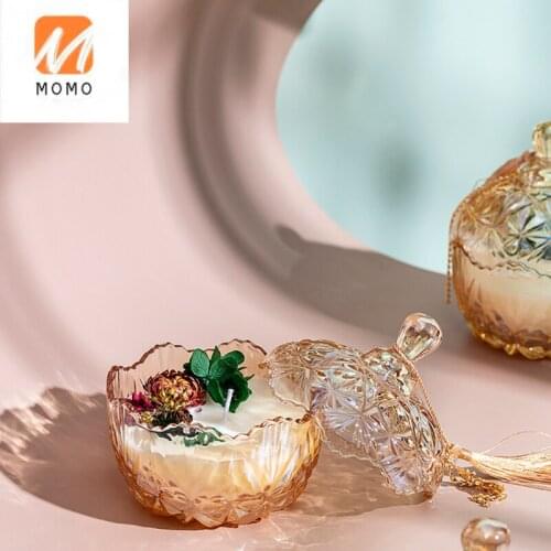 Dry Flower Fragrance Candle Home Indoor Soothing and Sleeping Aid Fragrance Candle Ornaments Wedding Gift Birthday Gift