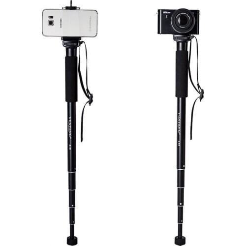 Yunteng YT-218 Extendable 5 Section Aluminium Monopod Unipod for Canon Nikon Pentax Sony A7 A7R A7S DSLR DV/GoPro hero 5 4 3+ 3