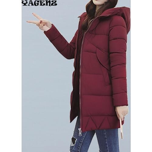 Women Leisure Parkas 2020 Parkas For Women Winter Female Fashion Long Thickness Outwear Warm Coat Down Jackets Hooded Parkas
