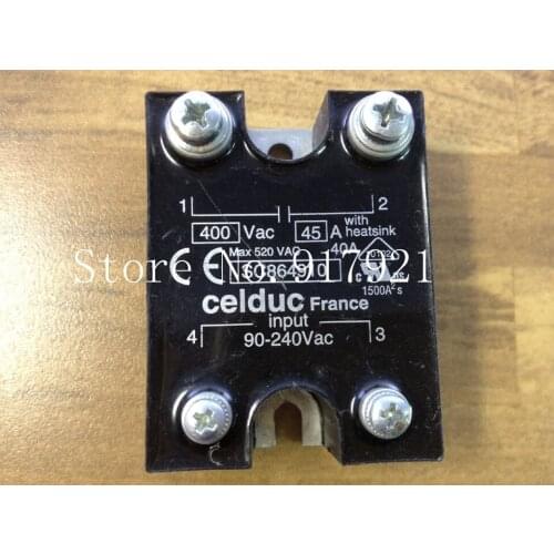 [ZOB] The original French Celduc SC864910 45A 90-250V 400V, solid state relay --2pcs/lot