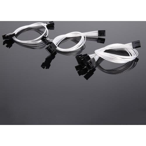 30cm 4Pin PWM Extension Cable 1 to 1 2 3 Way Computer CPU Cooling Fan Splitter Adapter Cord for BTC Miner Bitcoin Minning