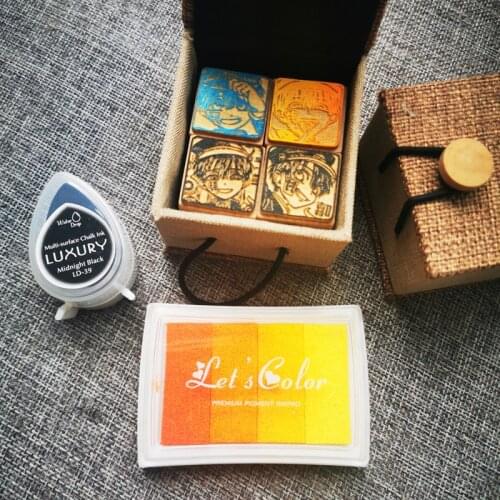 Anime Toilte-Bound Jibaku Shounen Hanako-Kun Nene Yashiro Hanako Kun Wood Stamp Cosplay Seal Colorful Collectable Prop Xmas Gift