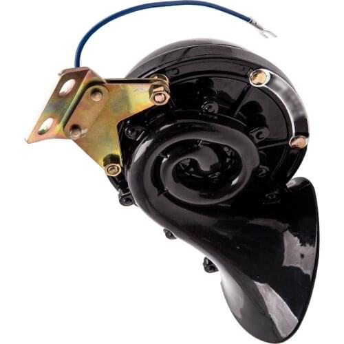 12V 300DB Electric Snail Air Horn For SUV Train Car Truck Motorcycle Super Loud