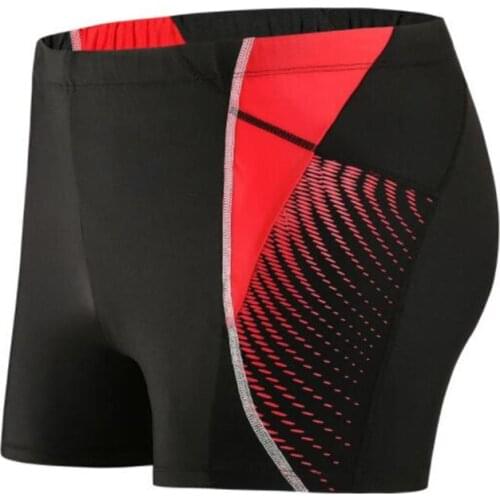 Men‘s Swimming Trunks Wear Surf Quick-drying Sports Short Briefs Bathing Beach Shorts Fashion Swimwear