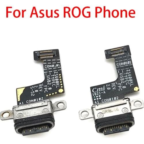 New USB Charging Port Dock Connector Board Flex Cable For Asus ROG Phone Repair Parts