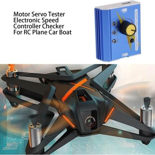 Professional Motor Servo Tester Electronic Speed Controller Checker Master For RC Plane Car Boat RC Servo Tester