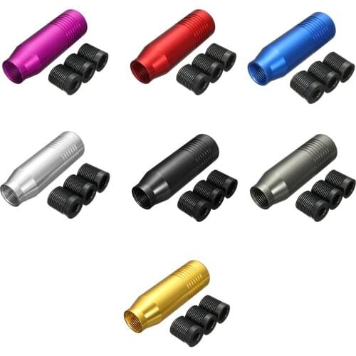 8 Color Universal Car Manual Gear Shift Knob Stick Universal Aluminum Car Manual Transmission Gearstick Lever Shifter Knob